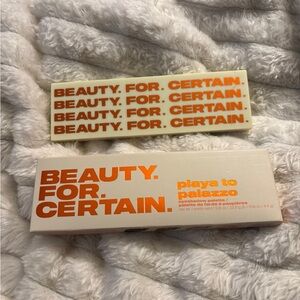 Beauty For Certain Eyeshadow Palette